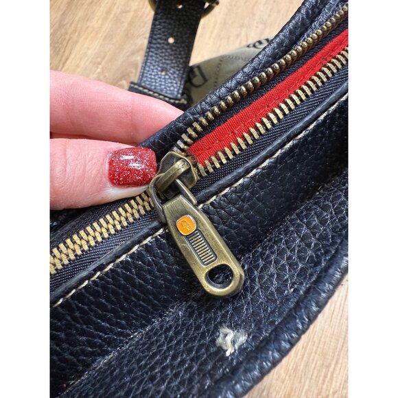 Vintage Dooney & Bourke Monogram Hobo Bag Canvas Matching Wallet - Picture 4 of 16